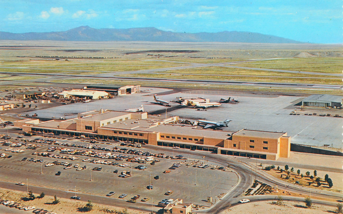 TWA Martin 404 in Sandia Mountains, New Mexico