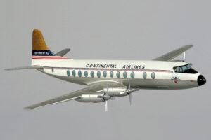 Continental Airlines Vickers 812 Viscount