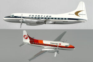 Frontier Airlines Convair 580