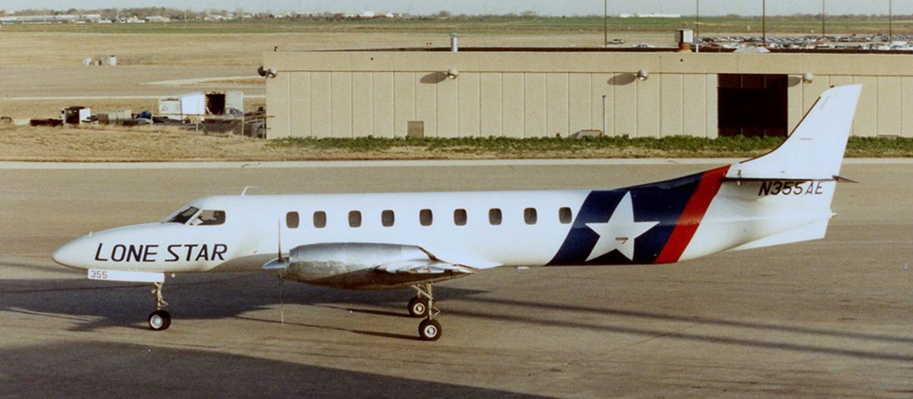 Lone Star Airlines Swearingen Metroliner III.