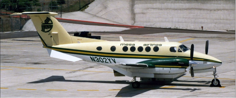 Mesa Airlines Beechcraft 1300.