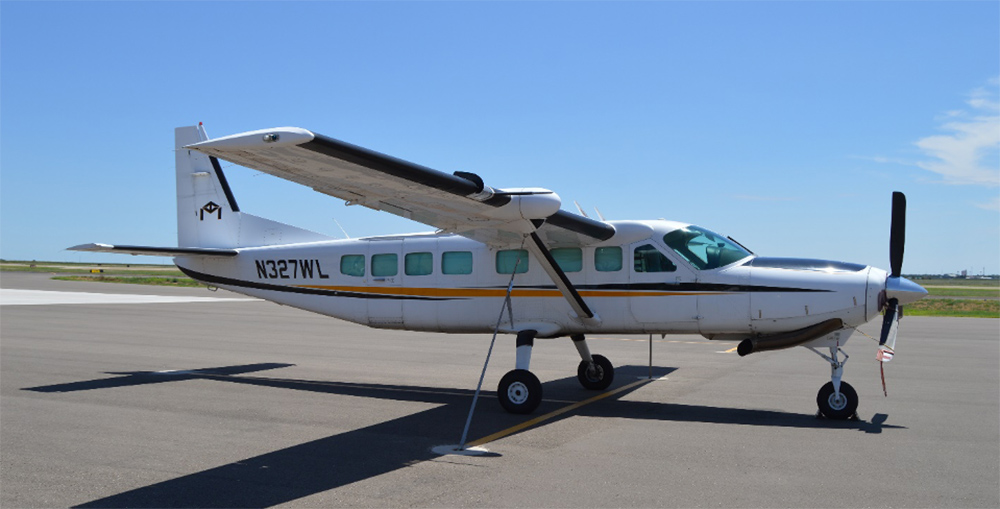 South Aero Cessna 208B Grand Caravan at Clovis in 2020.