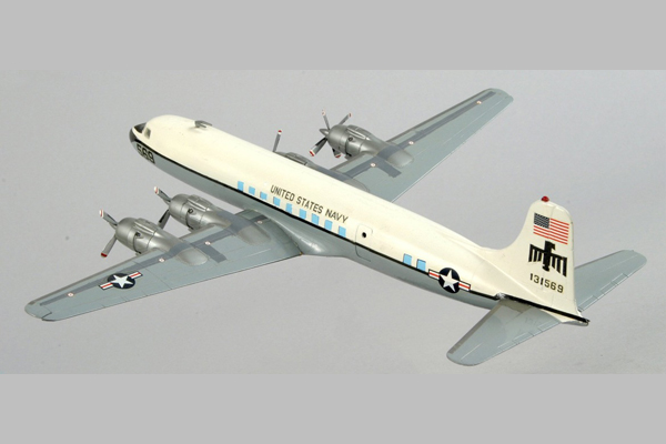USN-Douglas-C-54-Skymaster-Transport-FI FI-0001-Bison-Airlines-Aero-Commander