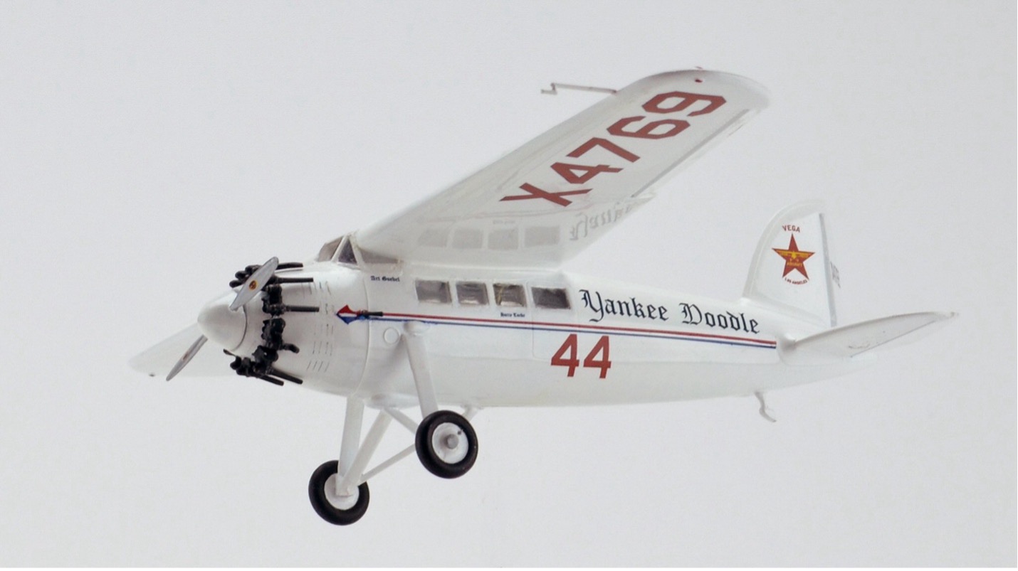 Art Goebel Lockheed Vega 5B Yankee Doodle-1 FI-0001-Bison-Airlines-Aero-Commander