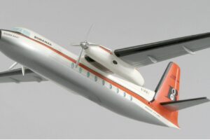 Bonanza Air Lines Fairchild F-27A Silver Dart