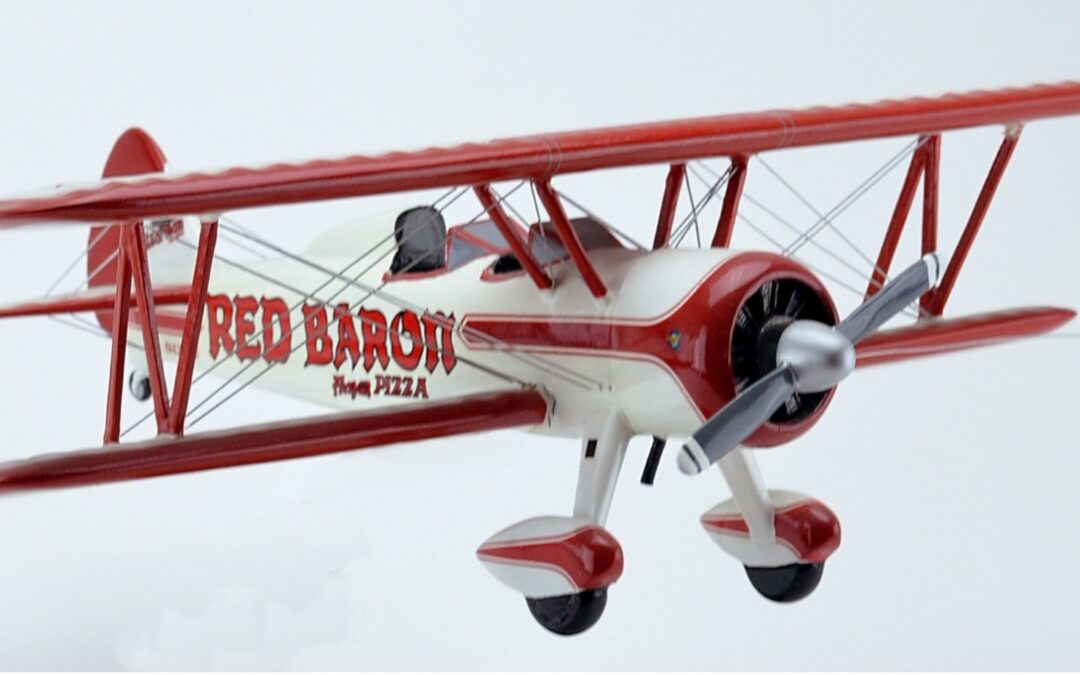 Red Baron Pizza Boeing Stearman PT-17