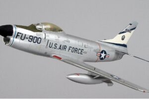 USAF 93 FIS North American F-86K Sabre
