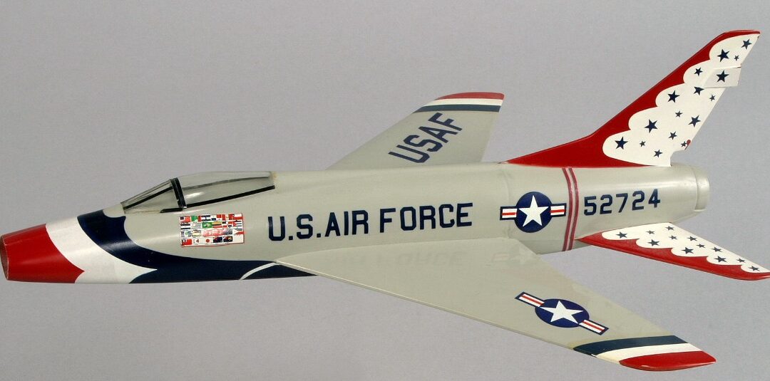 USAF Thunderbirds North American F-100C Super Sabre